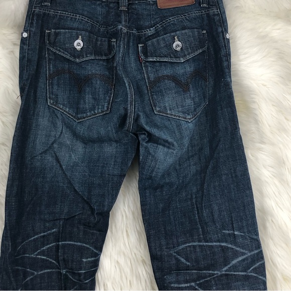 Men’s Levi’s Slim Straight, Heavy Duty Jeans, Rugged Work Jeans SZ 36x32 - Picture 10 of 12